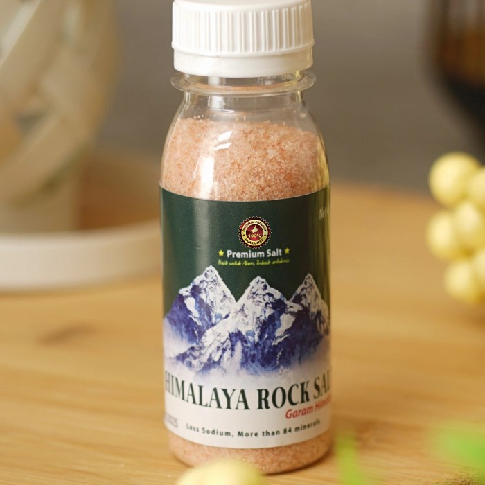 

Garam Himalaya 100 gram Premium Salt Original Product of Pakistan