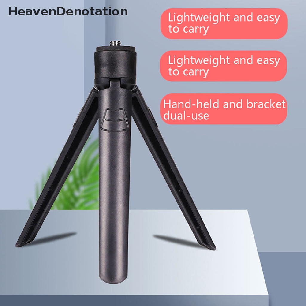 [HeavenDenotation] Tripod Proyektor Handphone Mini Desktop Camping Outdoor Plastik HDV