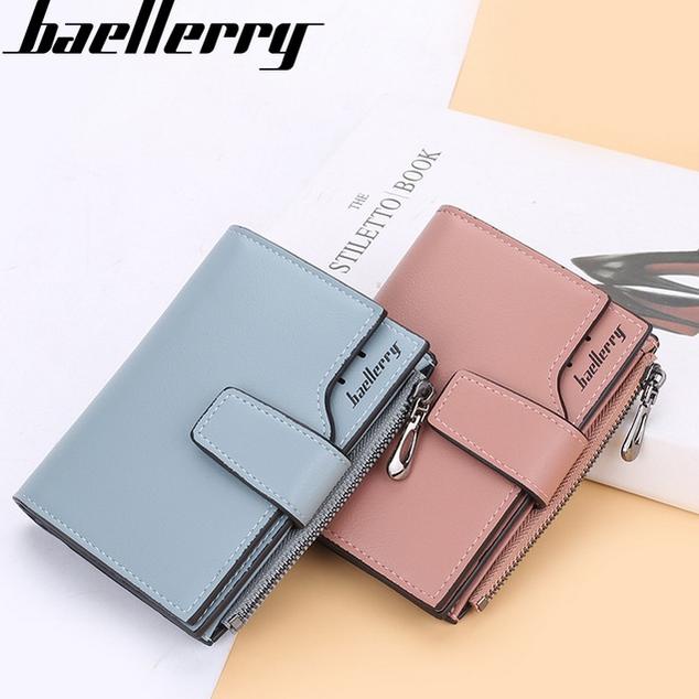 TERPERCAYA N5013 Dompet BAELLERRY Lipat Pendek Warna