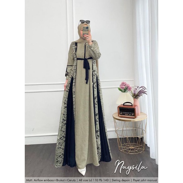 GAMIS WANITA NAYSILA DRESS