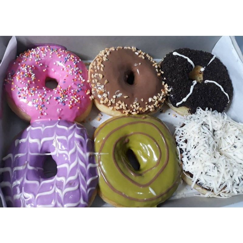 

DONAT GLAZE 6 PCS