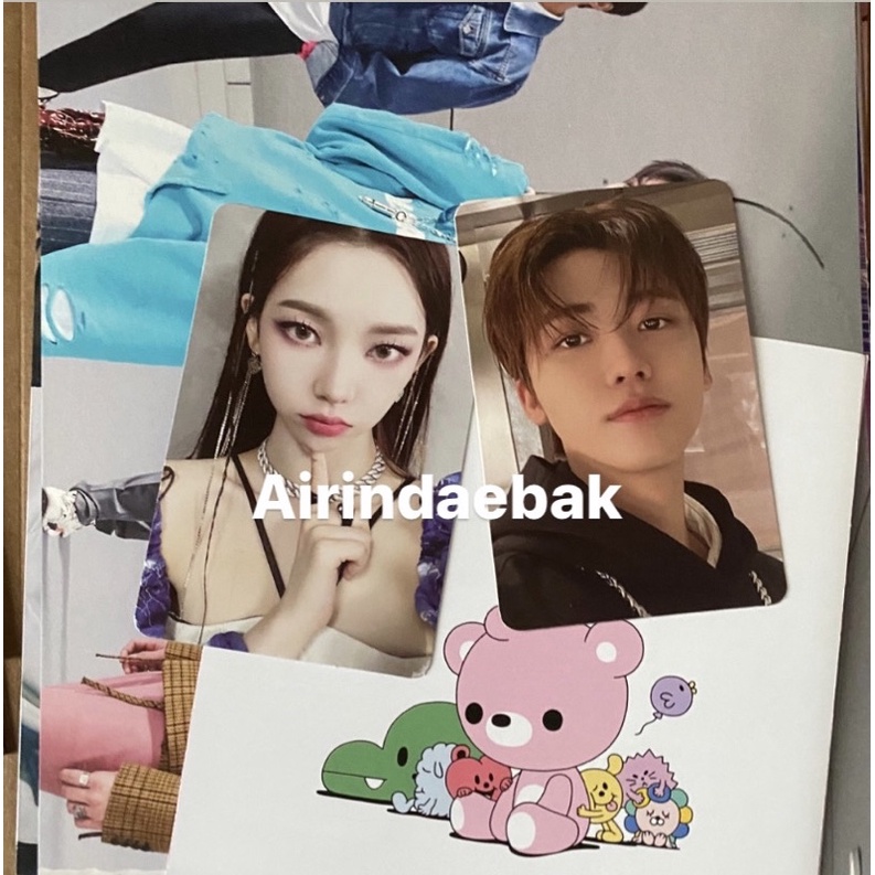 [Ready] Aespa Nct Smtown Karina Jaemin Epoxy Aespa Photocard Winter Karina Giselle Ningning smglobal