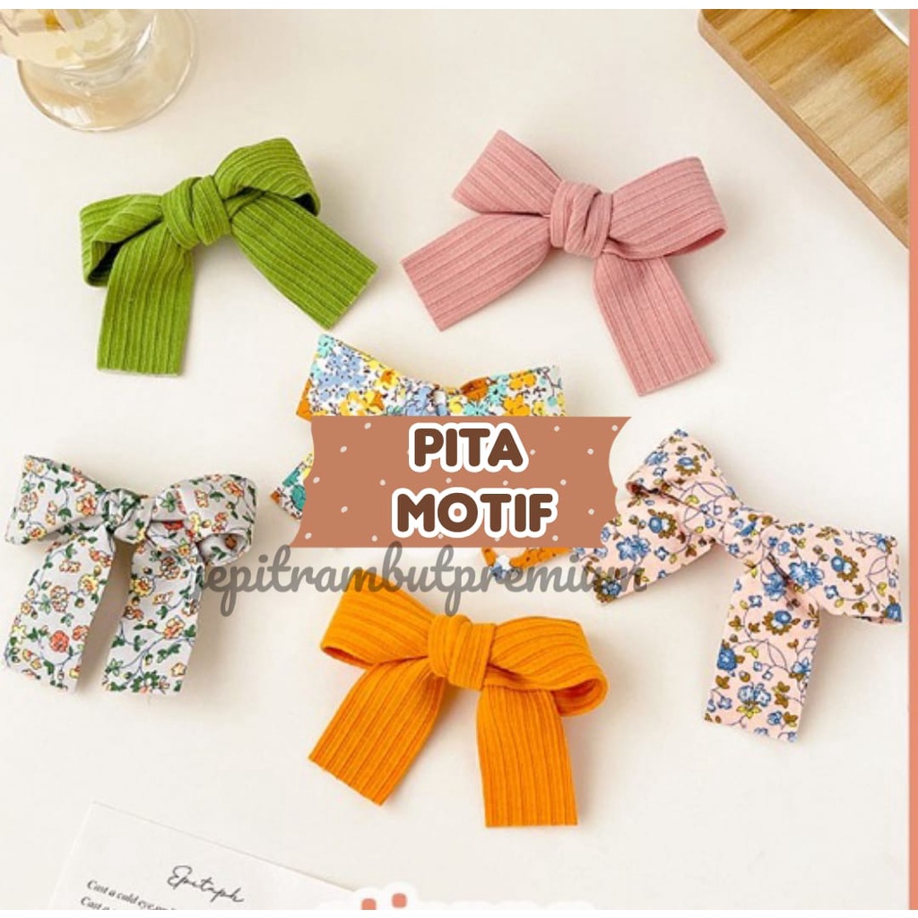 JEPIT RAMBUT PITA SHABBY ANAK MODEL KOREA / JEPIT RAMBUT PITA LUCU ANAK MODEL KOREAN