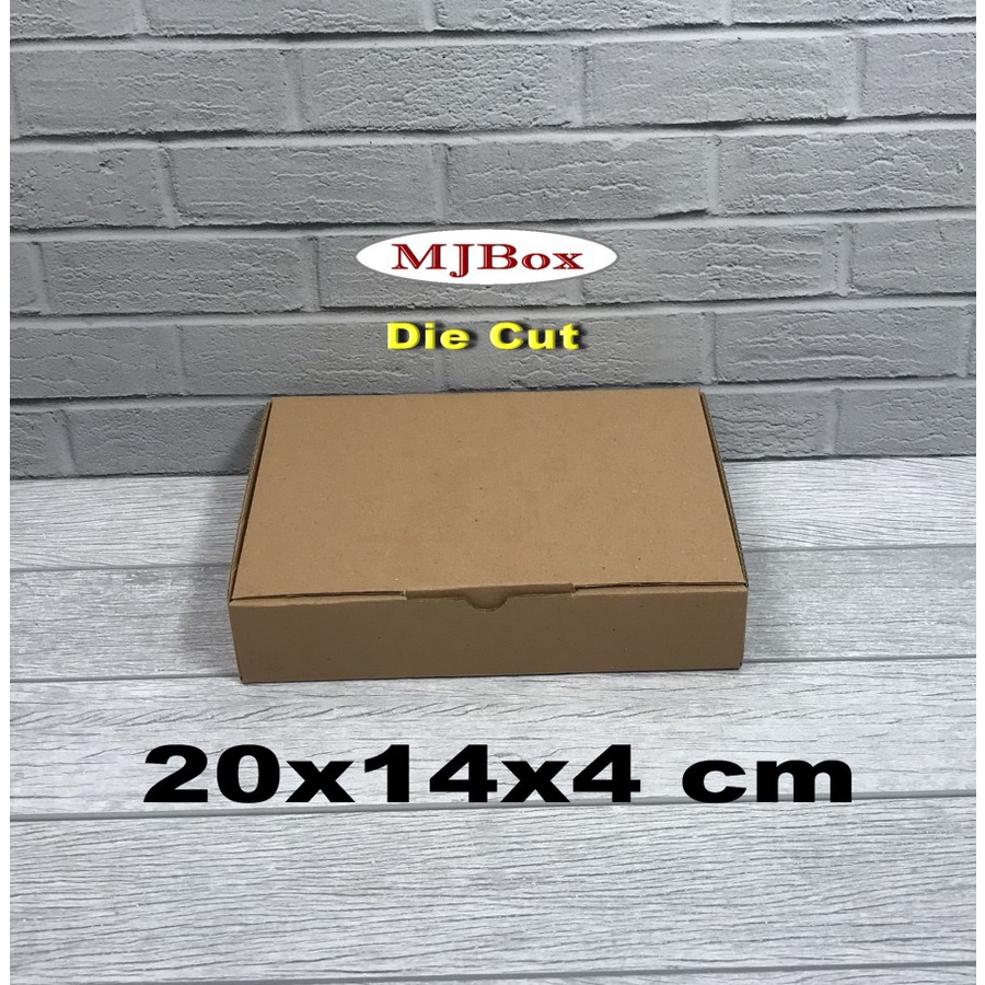 

Kardus Karton Uk, 20x14x4 cm...Die Cut untuk packing - aksesoris - dll