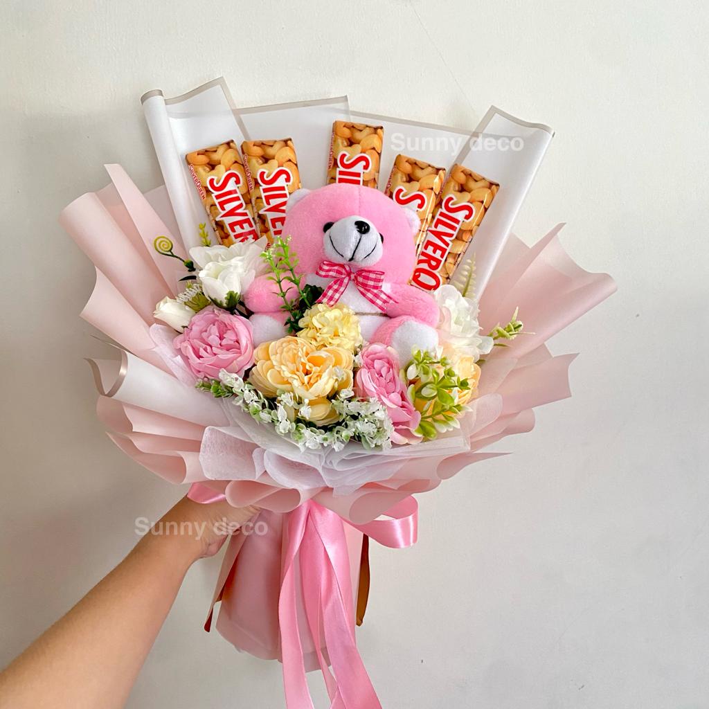 Buket Cokelat Ferrero | kado valentine | buket uang | buket ulang tahun murah | buket valentine | buket wisuda | wedding bouquet| buket anniversari | buket snack buket jakarta balerina buket ballerina hand bouquet kado hari ibu