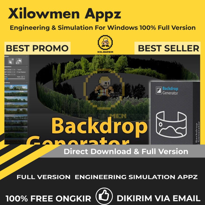 [Full Version] Backdrop Generator Pro Engineering Software Lifetime Win OS