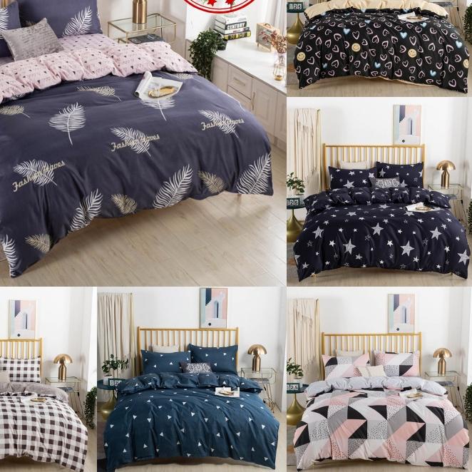 ✹ WEMARRY Sprei Katun Set Sarung Bedcover TANPA BUSA-Sarung SPREI-Sarung Bedcover // READY STOCK ◘