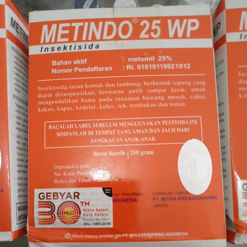 METINDO 25WP 250gr || Obat Hama