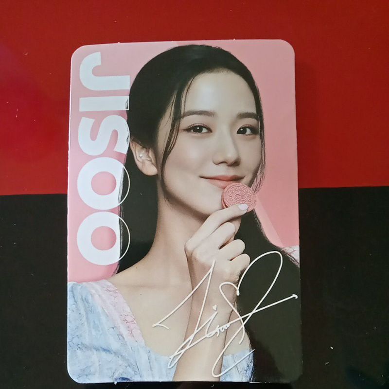 PHOTOCARD JISOO BLACKPINK OREO