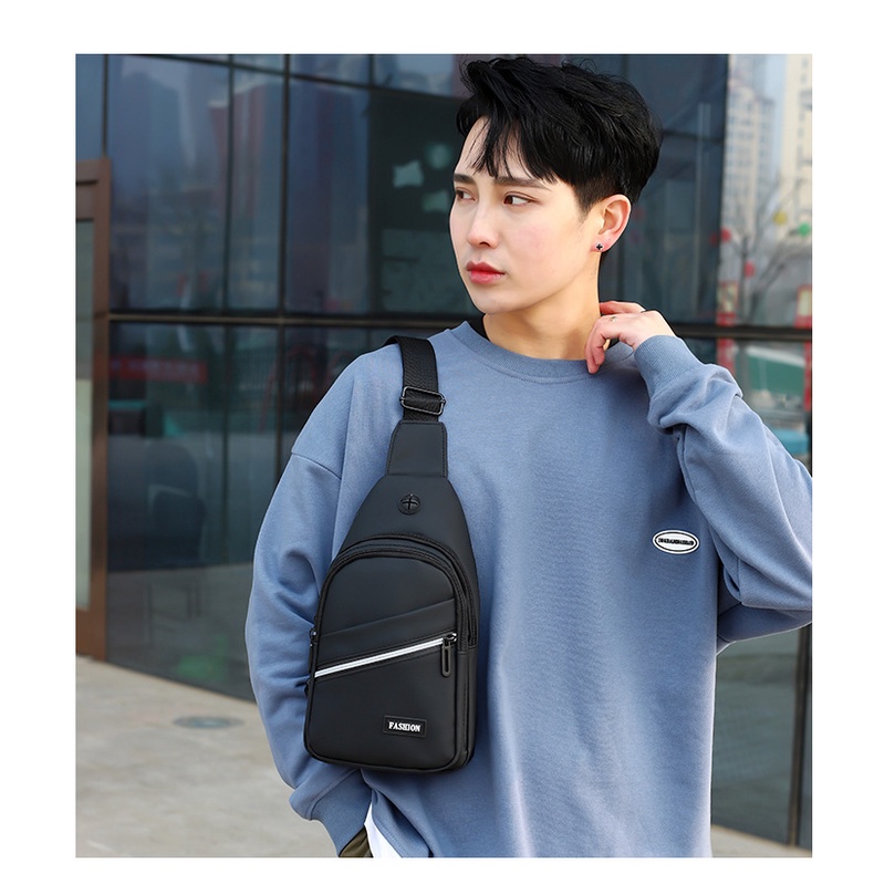 Tas Selempang Pria Model Kasual Slingbag Bahu Waistbag DIstro 7081/7801