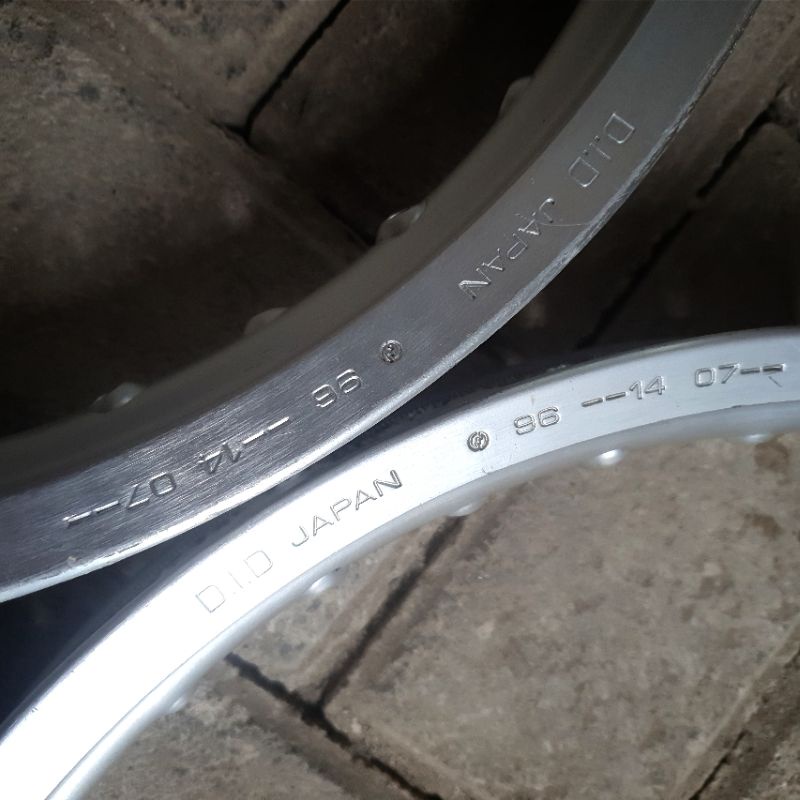 velk velg did japan ring 17 sepasang