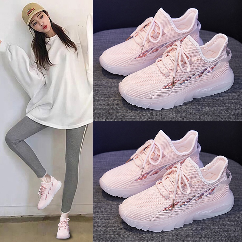 [LC] Sepatu Wanita 1420 Sneakers Les CANTIK KEREN Sepatu Korea Impor Batam