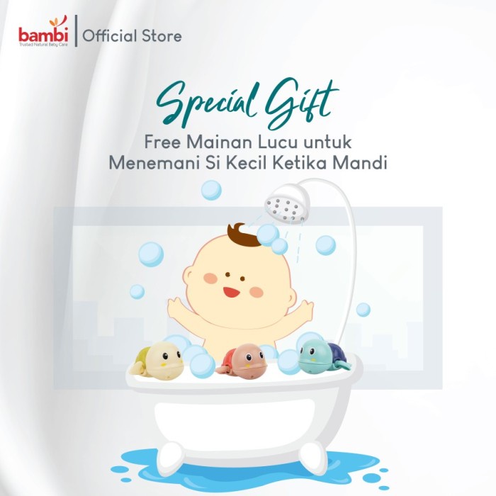 BAMBI Exclusive Newborn Series Kit Gift Set Baby Kado Kelahiran Bayi