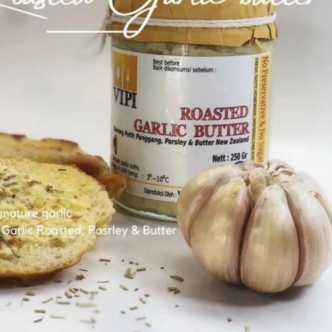 

♙ VIPI ROASTED GARLIC BUTTER NEW ZEALAND@250GRAM (BISA BUAT MPASI BAYI) ✾