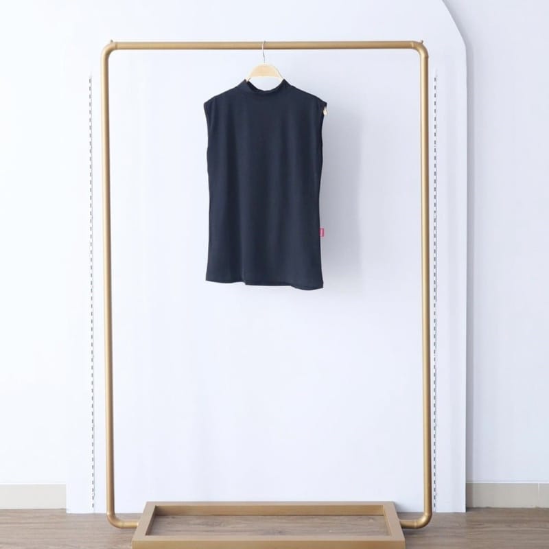 Tanktop Inner Tanktop ZamZam JERSEY / MANSET TANKTOP TURTLE NECK JERSEY