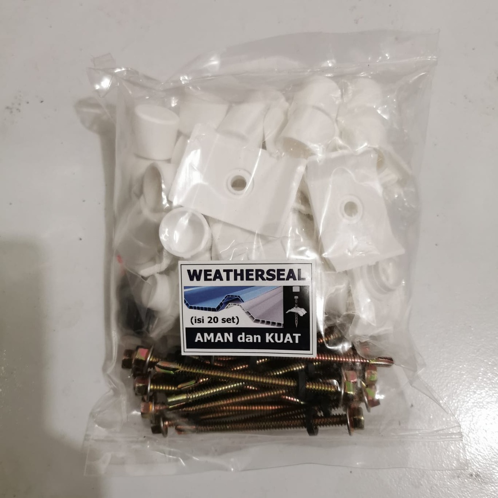 SKRUP ROOFING WEATHERSEAL ALDERON ATAP SEKRUP ROOPING