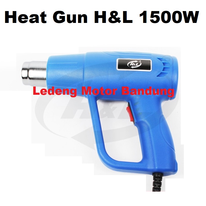 Heat Gun Air Hot Gan Pistol Blower Panas Mesin Pemanas