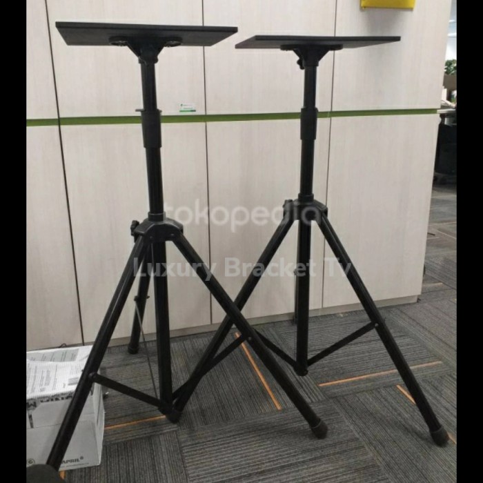 

[[JNT COD]] Stand Tripod Proyektor / Bracket Standing Tripod Projector Meja Adjus