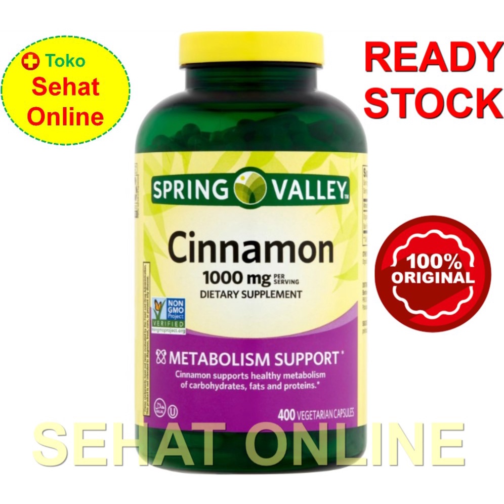 Spring Valley Cinnamon 1000 mg 400 Vcaps