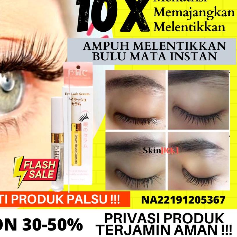 ✮ PENUMBUH BULU MATA PEMANJANG BULU MATA DAN ALIS DHC EYELASH SERUM 6,5ML PELENTIK BULU MATA PERMANE