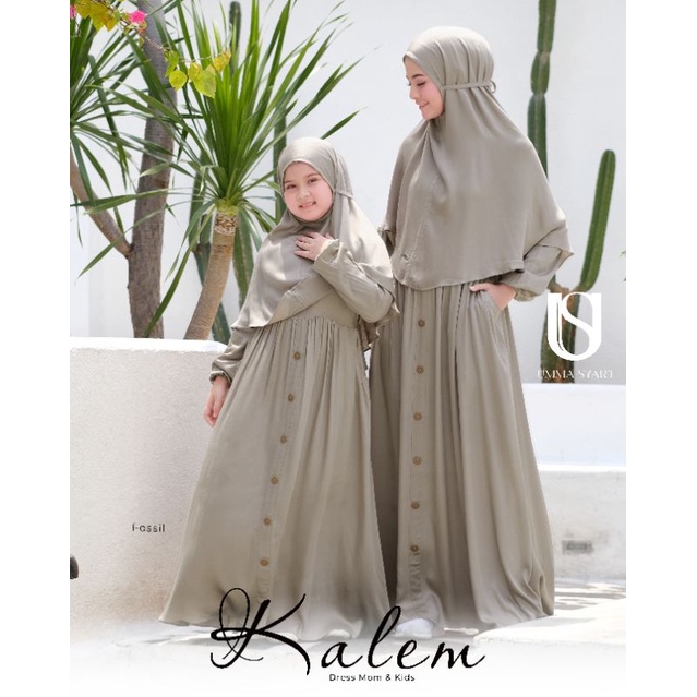 Kalem Dress by UMMA | FREE GIFT | Gamis Busui | Gamis Kalem Umma | Gamis katun