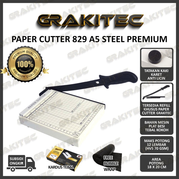

Cutter Paper Cutter A5 ( Alat Potong Kertas ) Pemotong Kertas