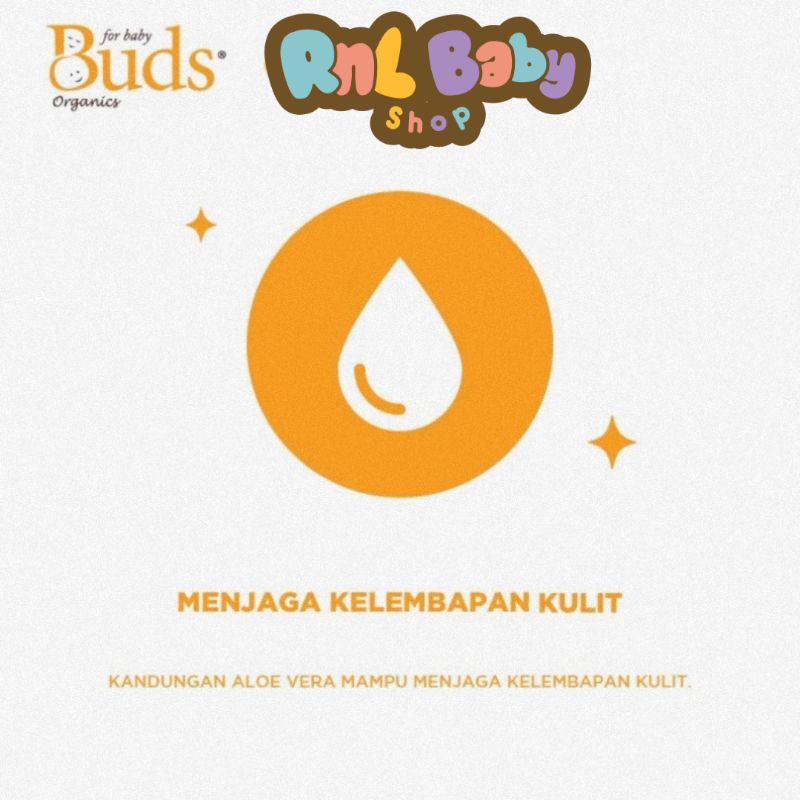 Buds Organics Infant Cream - Lotion Krim Kulit Bayi &amp; Anak