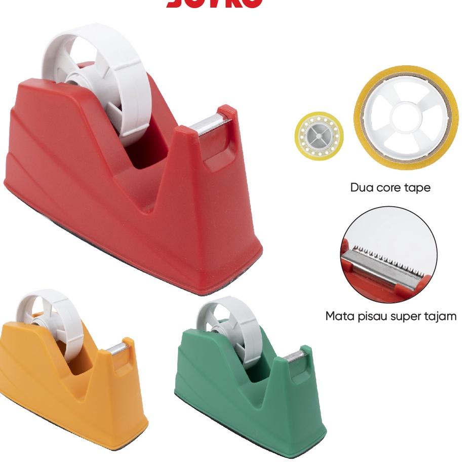 

Promo Terheboh Tape Cutter Tape Dispenser Pemotong Pita Perekat Joyko TC-110