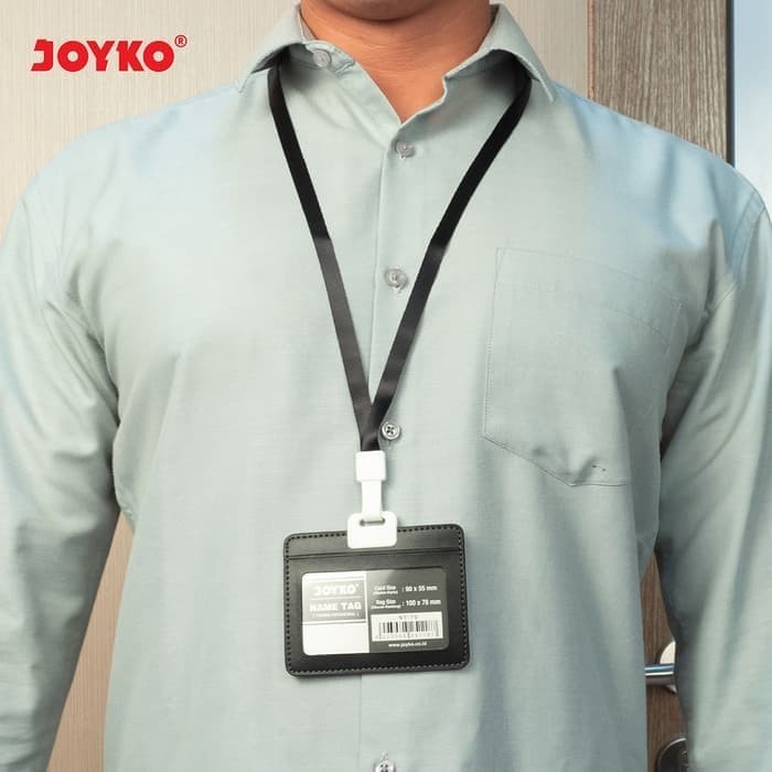 Name Tag Joyko NT-70 / NT-71 / NT-72 / NT-73 / Tempat ID Card Holder Kulit / Landscape