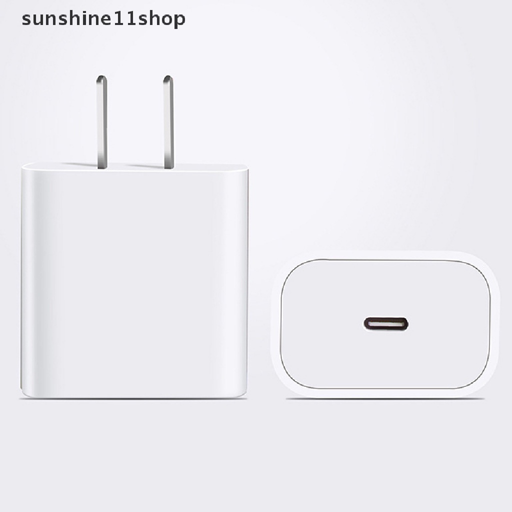 IPHONE Sho PD 20/30W Untuk PD Tipe C Charger Adapter Untuk Iphone12 11 Pro XR X XS Max N