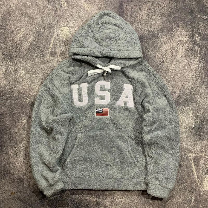 Sherpa hoodie USA