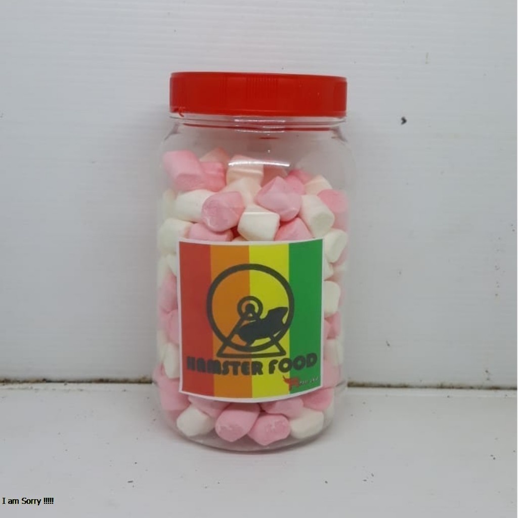 MARSHMALLOW MARSHELLOW HAMSTER FOOD KEMASAN TOPLES PAKAN MAKANAN HAMSTER