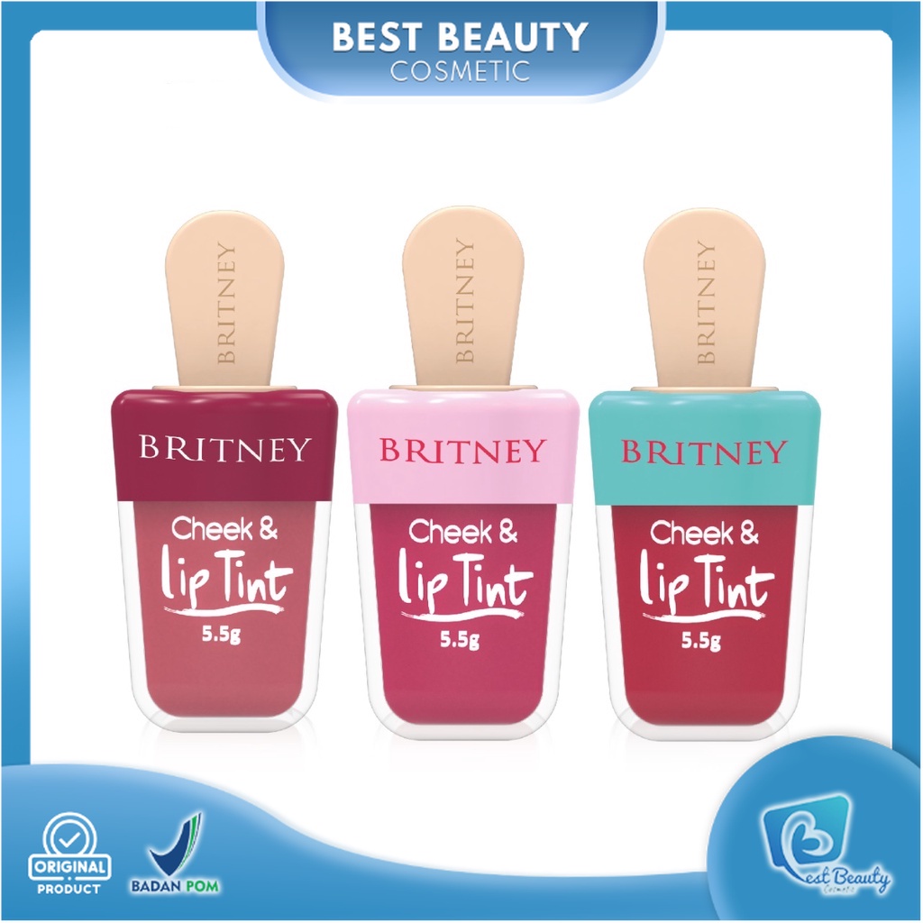 ★ BB ★ Britney Cheek &amp; Lip Tint 5.5Gr - Purbasari