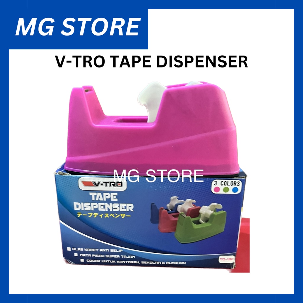 

Tape Dispenser Vtro untuk 1 inci