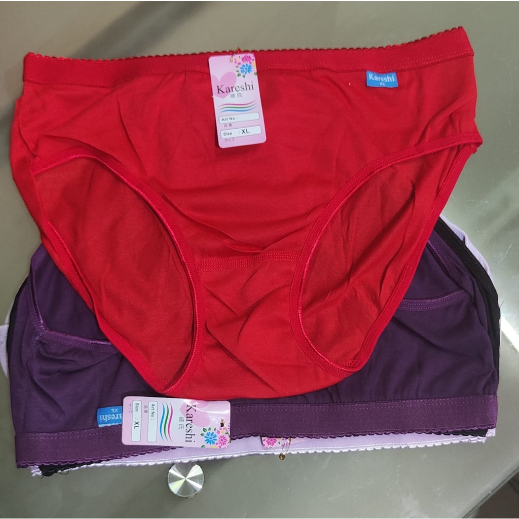 6 pcs Celana Dalam Wanita Dewasa Cd Perempuan Cd Wanita Kareshi 9905 TOKO KEANULOVA