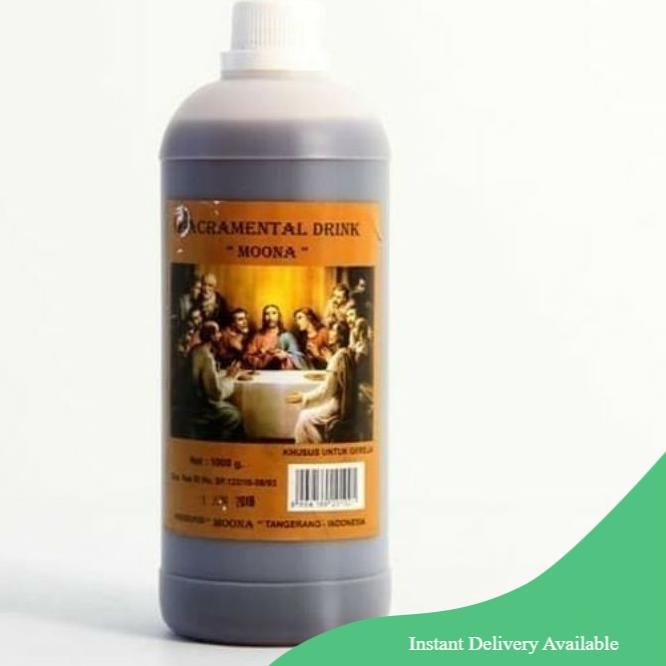 

✮ Anggur Peran Kudus 1 Liter Khusus Gereja murah ✸