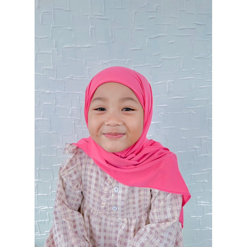 LITTLECAIM - ALISHA PASHMINA HIJAB KATALOG 3 | hijab anak | pasmina instan anak