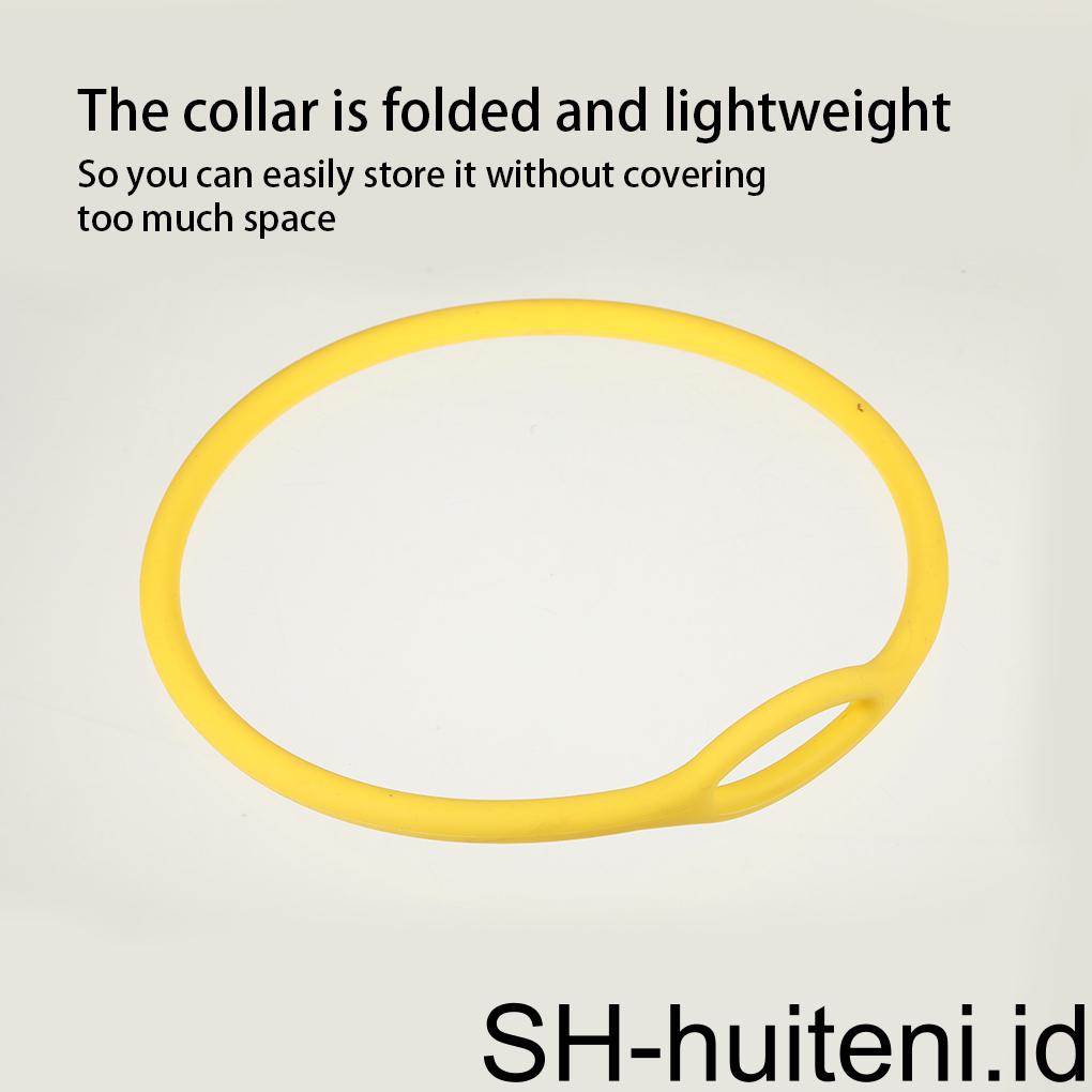 Huit Scuba Diving Mouthpiece Holder Portable Kalung Nyaman Lipat Ringan Cincin Peralatan Snorkeling Bawah Air