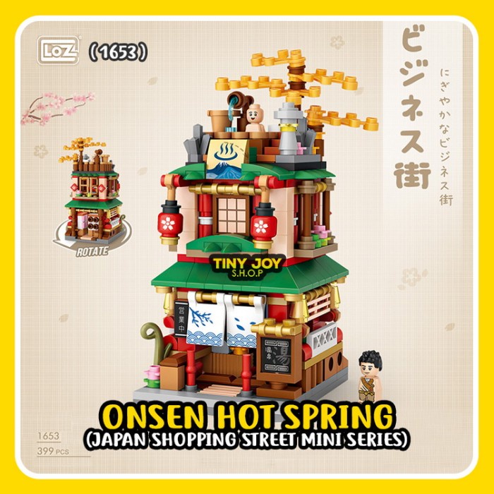 Terlaris Loz Street Mini - Japan Shopping Street Series ( 1653 - 1656 ) Brick