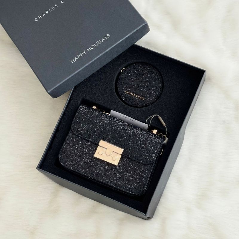 cnk bag gift set box glitter  653