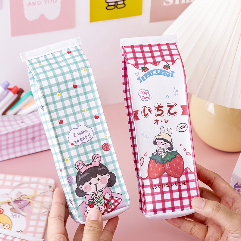 

Tempat Pensil Motif Kotak Juice Tas Pensil Unik Kotak Pensil Lucu 633