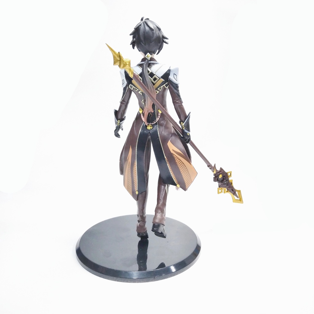 Game Genshin Impact Zhongli 19cm Figures Toy Collectible Model Kids Xmas Gifts
