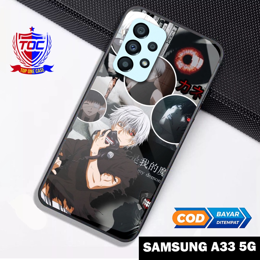 Case SAMSUNG A33 5G - Casing SAMSUNG A33 5G Terbaru Top One Case [ MOTIF ANIME KEN ] Casing Hp SAMSU