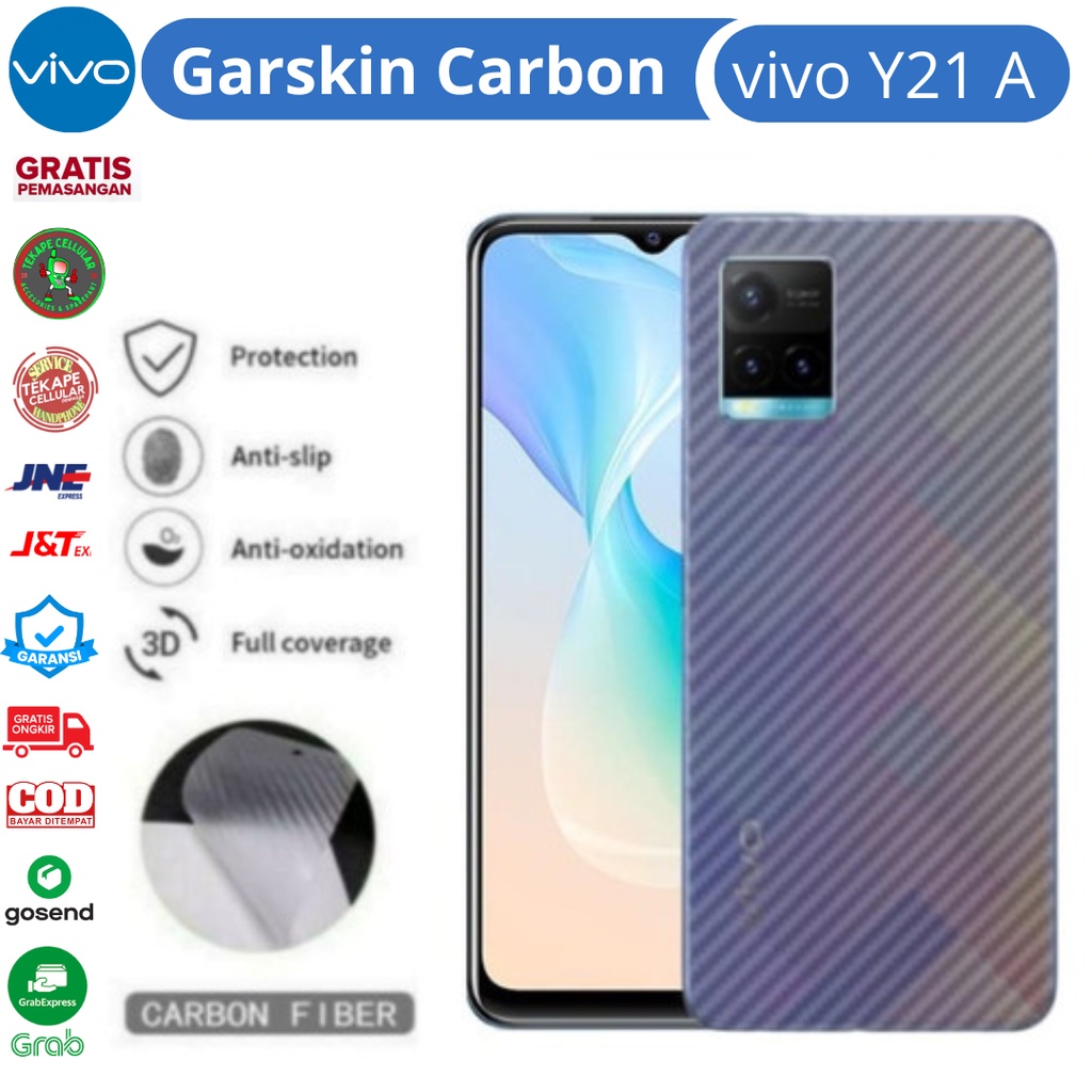 Garskin Handphone Vivo Y21A bisa cod