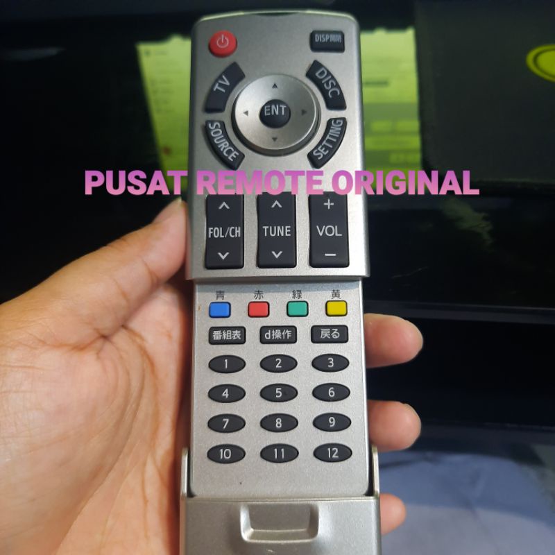 REMOTE REMOT REAR ENTERTAINMENT MOBIL ALPHARD ORIGINAL ASLI