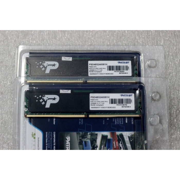 Best Seller Ram 8Gb 2X4Gb Dual Channel Patriot Ddr3 1600Mhz Pc12800