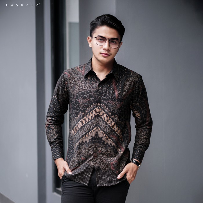 Terlaris Laskala Batik Premium Slimfit Sandro K08A331