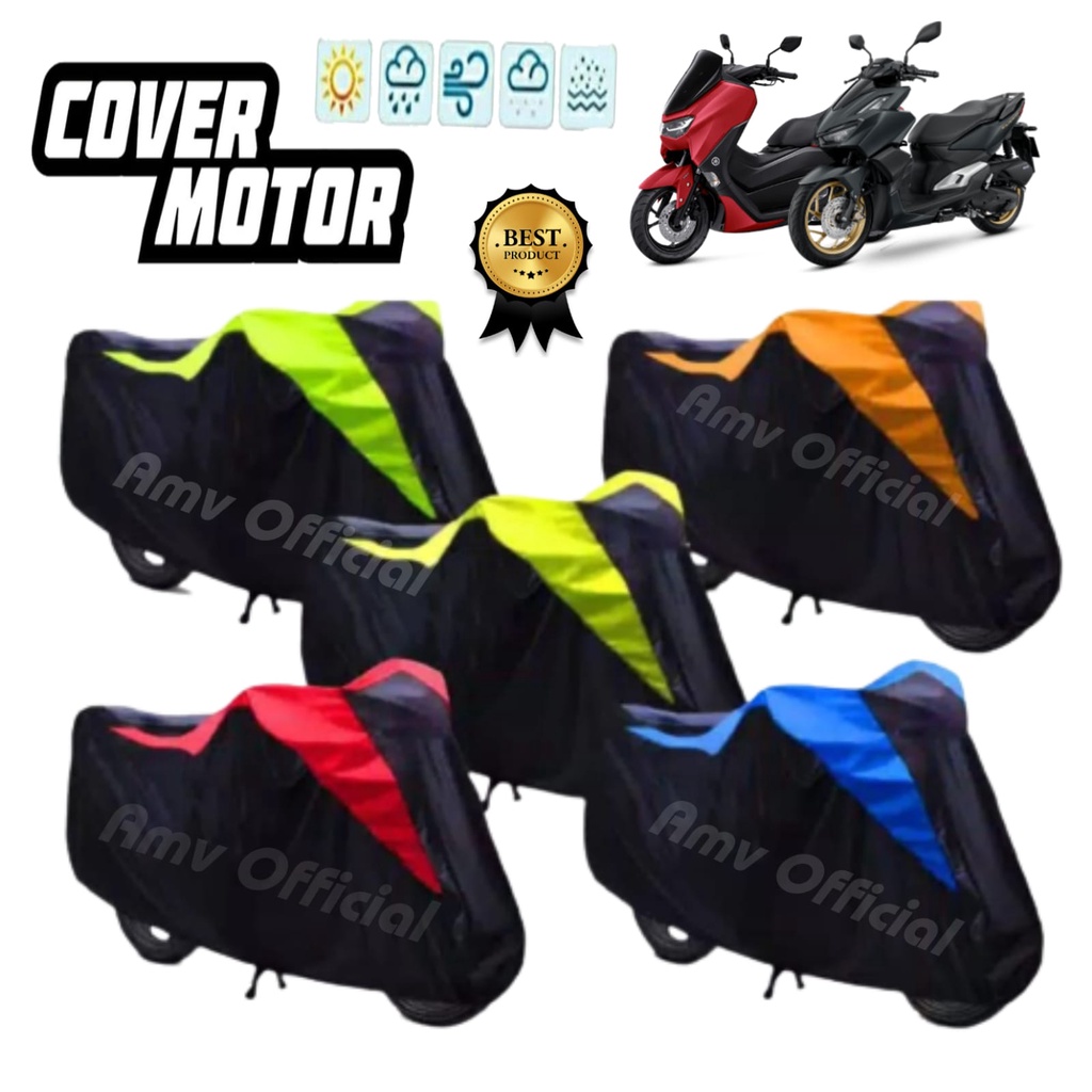 Sarung Motor Nmax Aerox Lexi Vespa Pcx Adv Vario Vixion Cb150R Beat Mio Scoopy Freego / COVER MOTOR