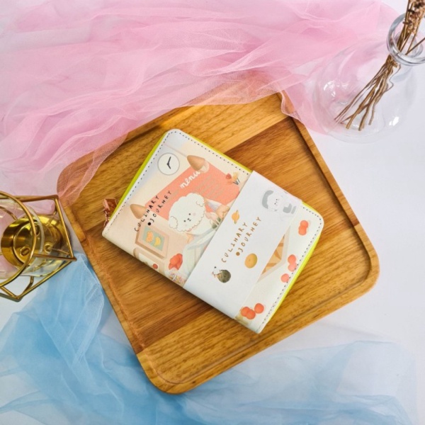 

Unik ARAMI Colorful Hard Cover Diary Notebook Zipper Buku Catatan Journal - Journey Beige Limited