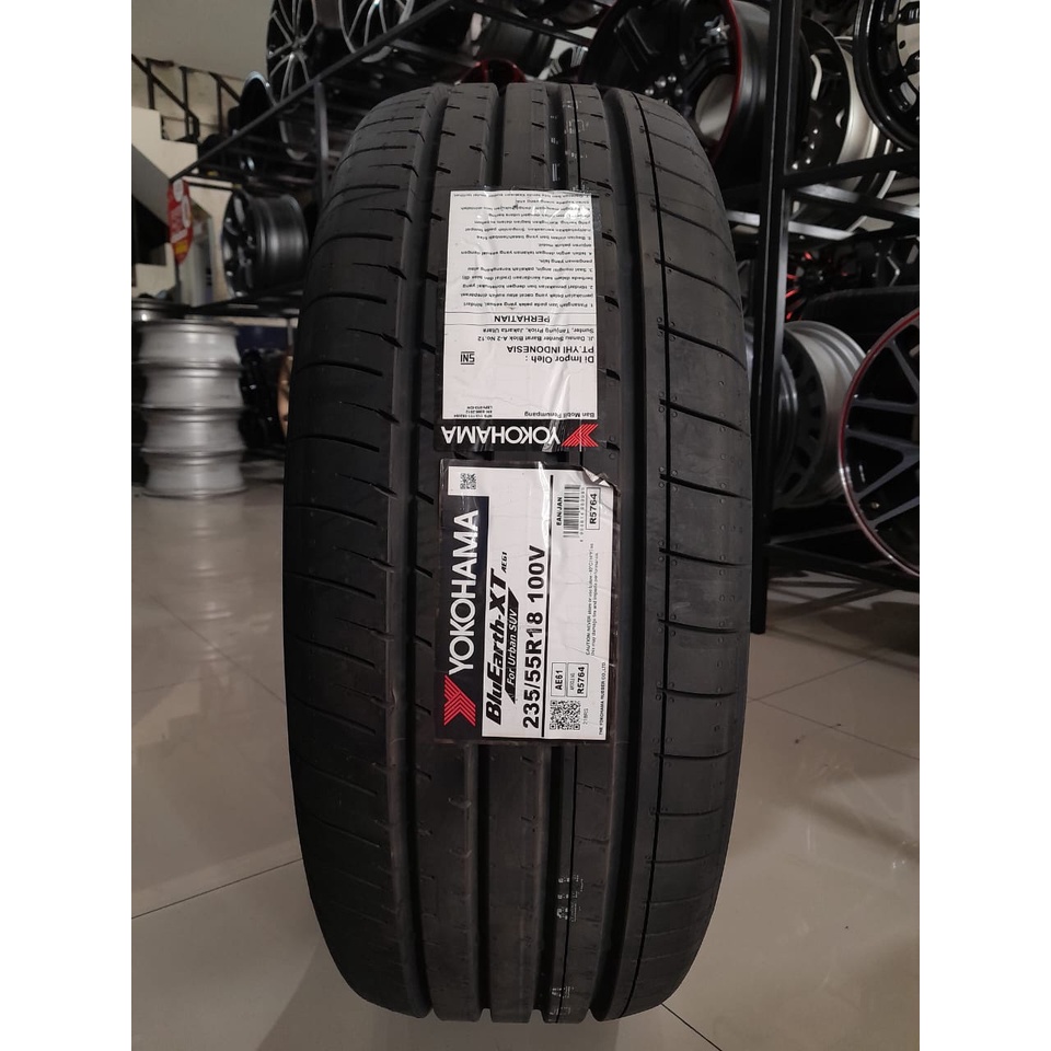 BAN MOBIL HYUNDAI H1 YOKOHAMA 235 55 R18 BLUEART-XTEA61